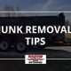 junk removal, tips